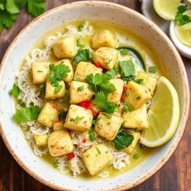Bangkok Green Curry Tofu